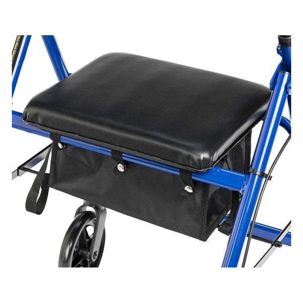 Drive Medical Aluminum Rollator, 6" Casters