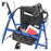 Drive Medical Aluminum Rollator, 6" Casters