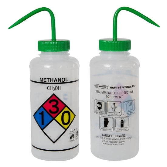 Labeled Wash Bottle