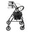 Drive Medical Aluminum Rollator, 6" Casters