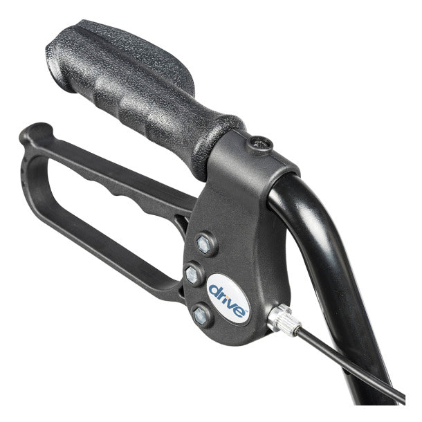 Drive Medical Aluminum Rollator, 7.5" Casters