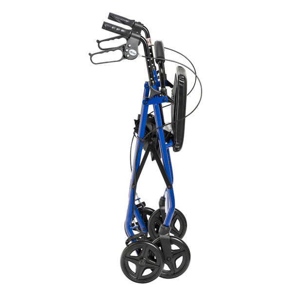 Drive Medical Aluminum Rollator, 7.5" Casters