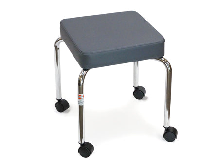 Hausmann P.T. “Scooter” Stool - 14" x 14" x 18", - 2300