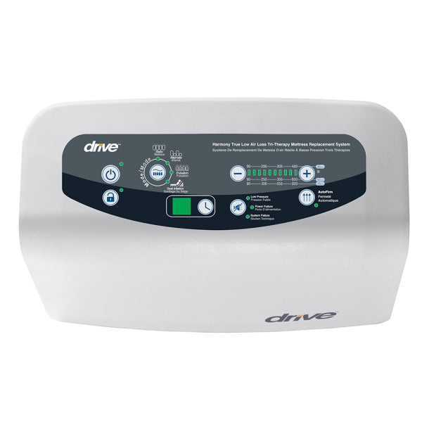 Drive Medical Harmony True Low Air Loss Tri-Therapy Mattress Replacement System