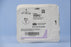 J & J Healthcare Systems Coated Vicryl Suture with Needle Absorbable Coated Violet Suture Braided Polyglactin 910 Size 1 27 Inch Suture 1-Needle 31 mm Length 1/2 Circle Taper Point Needle - JJ80G