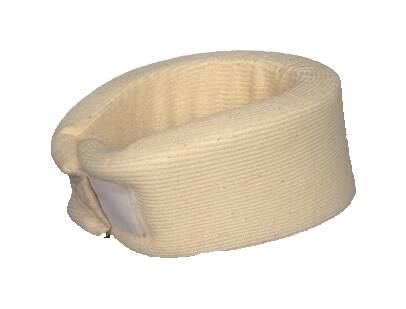Economy - Cervical Collar Contoured / Soft Density Adult Medium One-Piece 3 Inch Height 11 to 15 Inch Neck Circumference - 3005 NAT MD