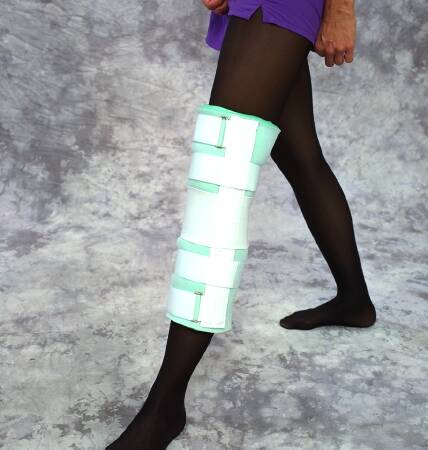 Scott Specialties - Knee Immobilizer One Size Fits Most 20 Inch Length Left or Right Knee - 3620 BLU UN