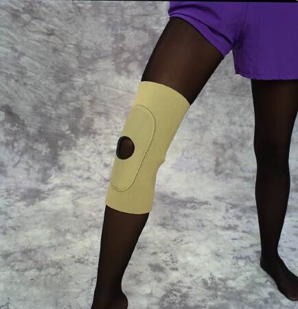 Scott Specialties Deluxe Knee Sleeve Medium Slip-On 14 to 15 Inch Circumference 12-1/2 Inch Length Left or Right Knee - 9058 BEI MD