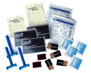 Cardinal Medi-Trace Telemetry Pouch Small, TMY-BLUE-50, TPV Vinyl, Clip Telemetry Unit - 30951555