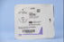 Coated Vicryl - Suture with Needle Absorbable Coated Undyed Suture Braided Polyglactin 910 Size 1 27 Inch Suture 1-Needle 36 mm Length 1/2 Circle Taper Point Needle - JJ40G