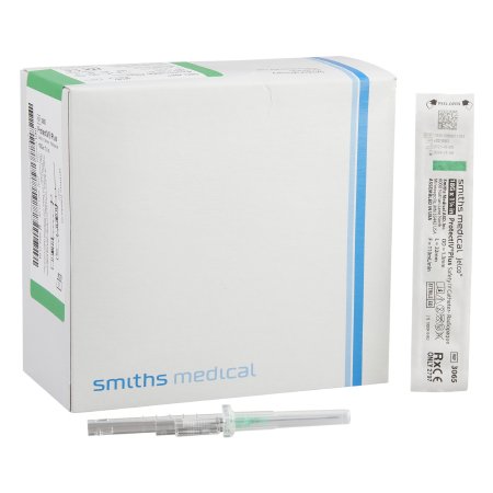 Protectiv Plus - Peripheral IV Catheter 18 Gauge 1.25 Inch Retracting Safety Needle - 306501