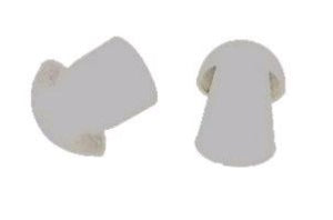 Welch Allyn Ear Tips 11 mm, Mushroom Shape, White, Plastic Welch Allyn TM 262 Auto Tymp 26200 - 26011