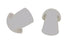 Welch Allyn Ear Tips 13 mm, Mushroom Shape, White, Plastic Welch Allyn TM 262 Auto Tymp 26200 - 26013