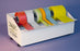Shamrock Scientific Shamrock Scientific Tape Dispenser White Metal Manual Multiple Rolls Countertop - D500