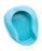 Medegen Medical Products LLC Medegen Pontoon Bedpan Blue 3 Quart / 2839 mL - 85