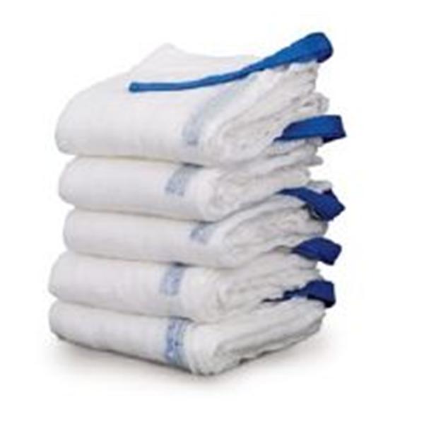 Medical Action Industries Sponge Laparotomy 100% Cotton 18X36" X-Ray Detectable Pre-Washed Sterile 100/Ca - 422
