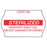 Comply - Pre-Printed Label Laboratory Use Red Label Sterilized Red Sterilization Label 5/8 X 1-1/8 Inch - 1269R
