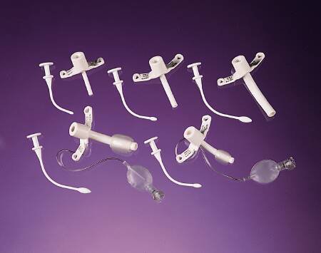 Covidien Shiley Tracheostomy Tube Standard Size 5 Uncuffed - 5.0 PED