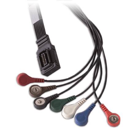 Welch Allyn Patient Cable 7 Snap Leads Patient Cable Vision 5L Holter - 010-1643-00