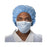 Soft Touch II - Surgical Mask Pleated Tie Closure One Size Fits Most Blue NonSterile Not Rated Adult - 47500