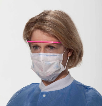 O&M Halyard Inc Procedure Mask Pleated Earloops One Size Fits Most Kid Design (Teddy Bears) - 47295