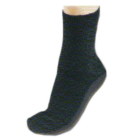 Silipos Gel Sock - Arthritic / Diabetic Gel Socks Crew Large Black Closed Toe - 1708