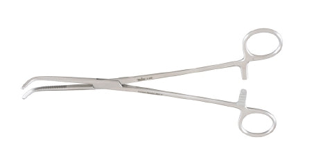 Miltex Miltex Hemostatic Forceps Mixter 9 Inch OR Grade Stainless Steel (German) NonSterile Ratchet Lock Finger Ring Handle Full Curved Serrated Tip - 7-206