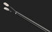J & J Healthcare Systems Endopath Bipolar Forceps 7-3/4 Inch Stainless Steel NonLocking Thumb Handle Straight Serrated Tip - EBF01