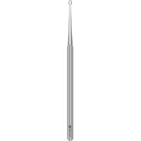 Sklar - Ear Curette 5-3/4 Inch Length Solid Round Handle 4 mm Tip Straight Blunt Loop Tip - 96-1006