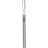 Sklar Sklar Dermal Curette Fox 5-1/2 Inch Length Single-ended Flat Handle 5 mm Tip Straight Fenestrated Round Tip - H22-103