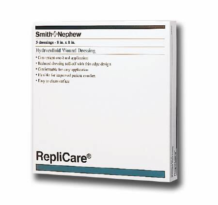 Replicare - Hydrocolloid Dressing 8 X 8 Inch Square Sterile - 483300