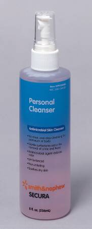 Smith & Nephew Secura Antimicrobial Body Wash Liquid 8 oz. Bottle Scented - 59430400