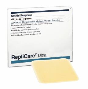 Smith & Nephew Replicare Ultra Hydrocolloid Dressing 4 X 4 Inch Square Sterile - 59484600