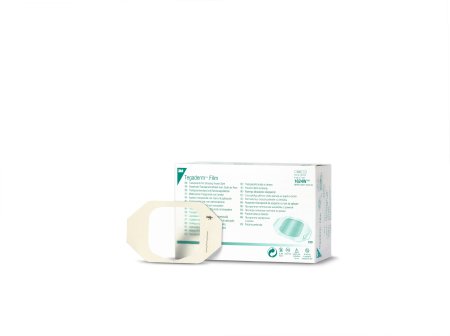 3M Tegaderm Transparent Film Dressing Rectangle 2-3/8 X 2-3/4 Inch Frame Style Delivery With Label Sterile - 1634