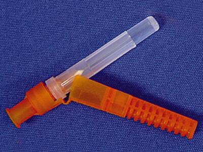 Smiths Medical Needle-Pro Blood Collection Needle 22 Gauge 1 Inch Needle Length Safety Needle Without Tubing Sterile - 4275