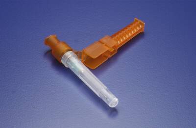 Smiths Medical Needle-Pro Hypodermic Needle Hinged Safety Needle 21 Gauge 1 Inch - 4287