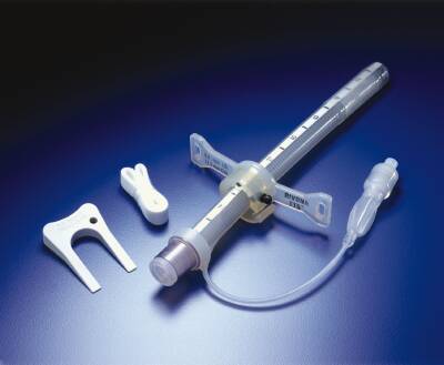 Smiths Medical Tracheostomy Tube Bivona Tts Hyperflex Adjustable Neck Flange Size 10 Cuffed - 67HA70