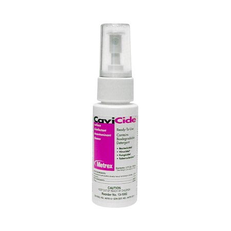 CaviCide - Surface Disinfectant Cleaner Alcohol Based Pump Spray Liquid 2 oz. Bottle Alcohol Scent NonSterile - 13-1002