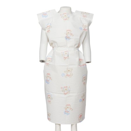 Graham Medical Products - Patient Exam Gown Child Size Kid Design (Activity Bears Print) Disposable - 70283N
