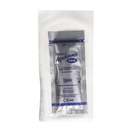 Aquasonic - Ultrasound Gel Transmission 20 Gram Foil Pouch - 01-01
