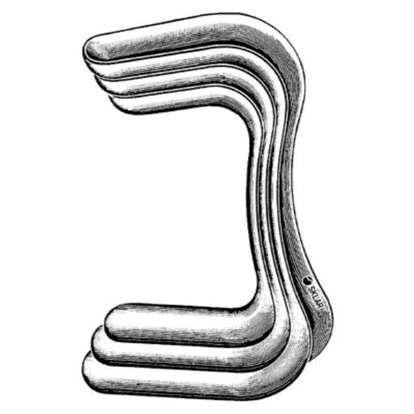 Sklar Instruments Retractor Vaginal Sims #2 Double Ended Stainless Steel Ea - 90-3151