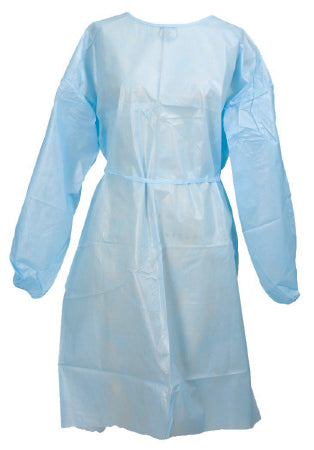 McKesson McKesson Protective Procedure Gown One Size Fits Most Unisex NonSterile Yellow - 38031100