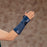 Deroyal - Wrist / Forearm Brace DeRoyal Metal / Tietex Left Hand Black / Blue X-Large - TX9904-10