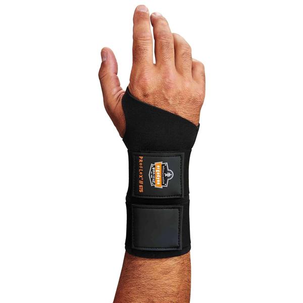 Ergodyne Corporation Support Proflex 675 Wrist Neoprene Black Size 6" Small 6/Ca - 16622
