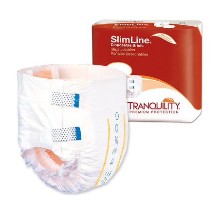 Tranquility Slimline - Unisex Adult Incontinence Brief Medium Disposable Heavy Absorbency - 2122