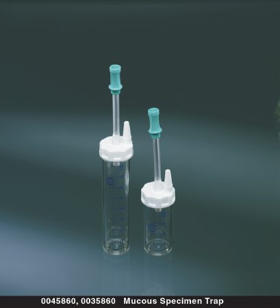 Bard Mucus Specimen Trap Plastic Connector Closure 80 mL (2.7 oz.) Sterile - 45860