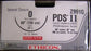 PDS II - Suture with Needle Absorbable Uncoated Violet Suture Monofilament Polydioxanone Size 0 60 Inch Suture 1-Needle 65 mm Length 1/2 Circle Taper Point Needle - Z991G