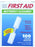 Dukal First Aid Brand Skin Closure Strip 3/8 X 1-13/16 Inch Nonwoven Material Butterfly Closure White - 1975033