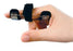 Bunnell Safety Pin - Finger Splint Adult Medium Hook and Loop Closure Finger Black - 5532