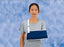 Deroyal Arm Sling  Hook And Loop Closure Infant - 8010-01
